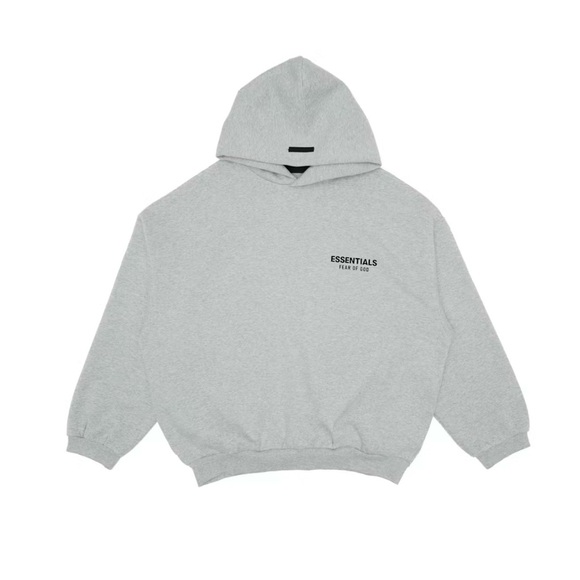 🔥🔥 Fear of God Essentials Light Heather Hoodie – S24 CollectionXLNWT